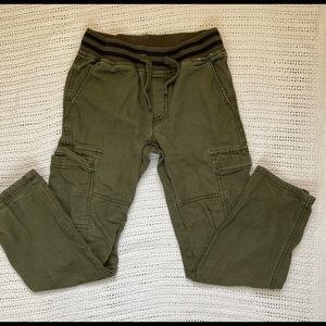 Gymboree Olive Green Cargo Joggers
